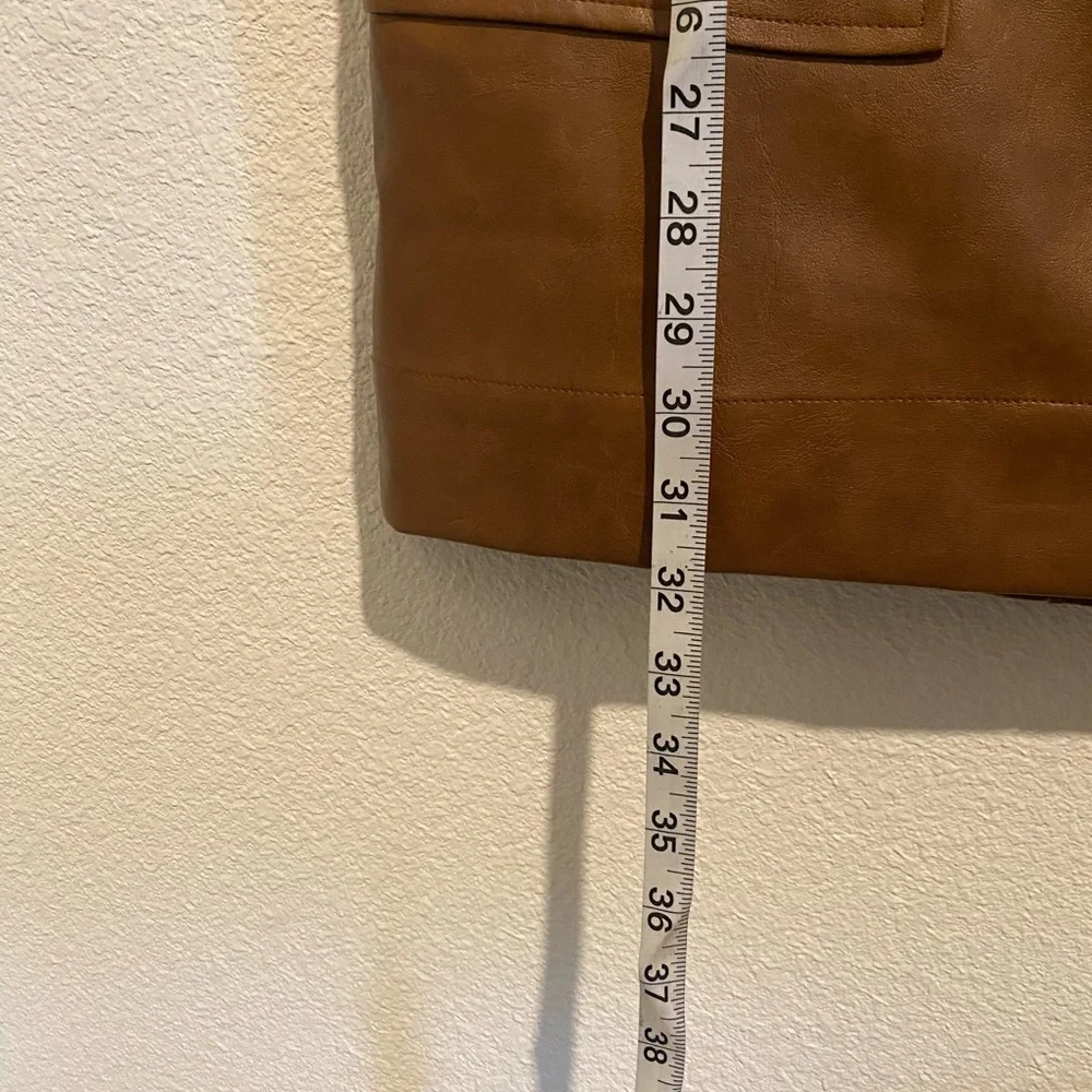 Rails NWOT! Amos Faux Leather Midi Skirt Size: 8 - Picture 5 of 8